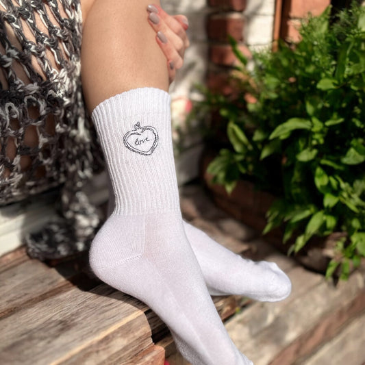 'Self Love' Unisex Crew Socks